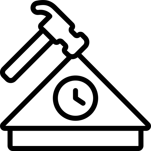 Shingle roof icon