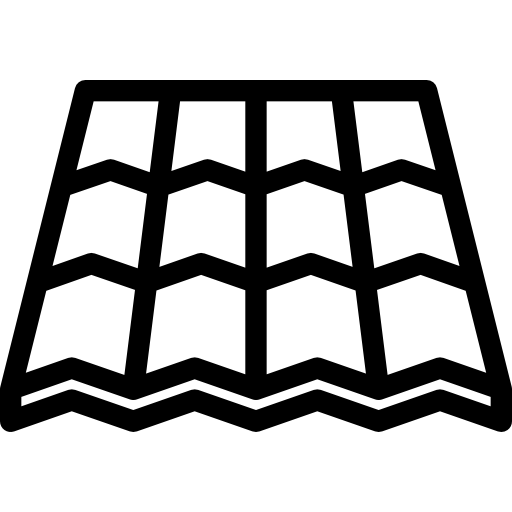 Tile roof icon